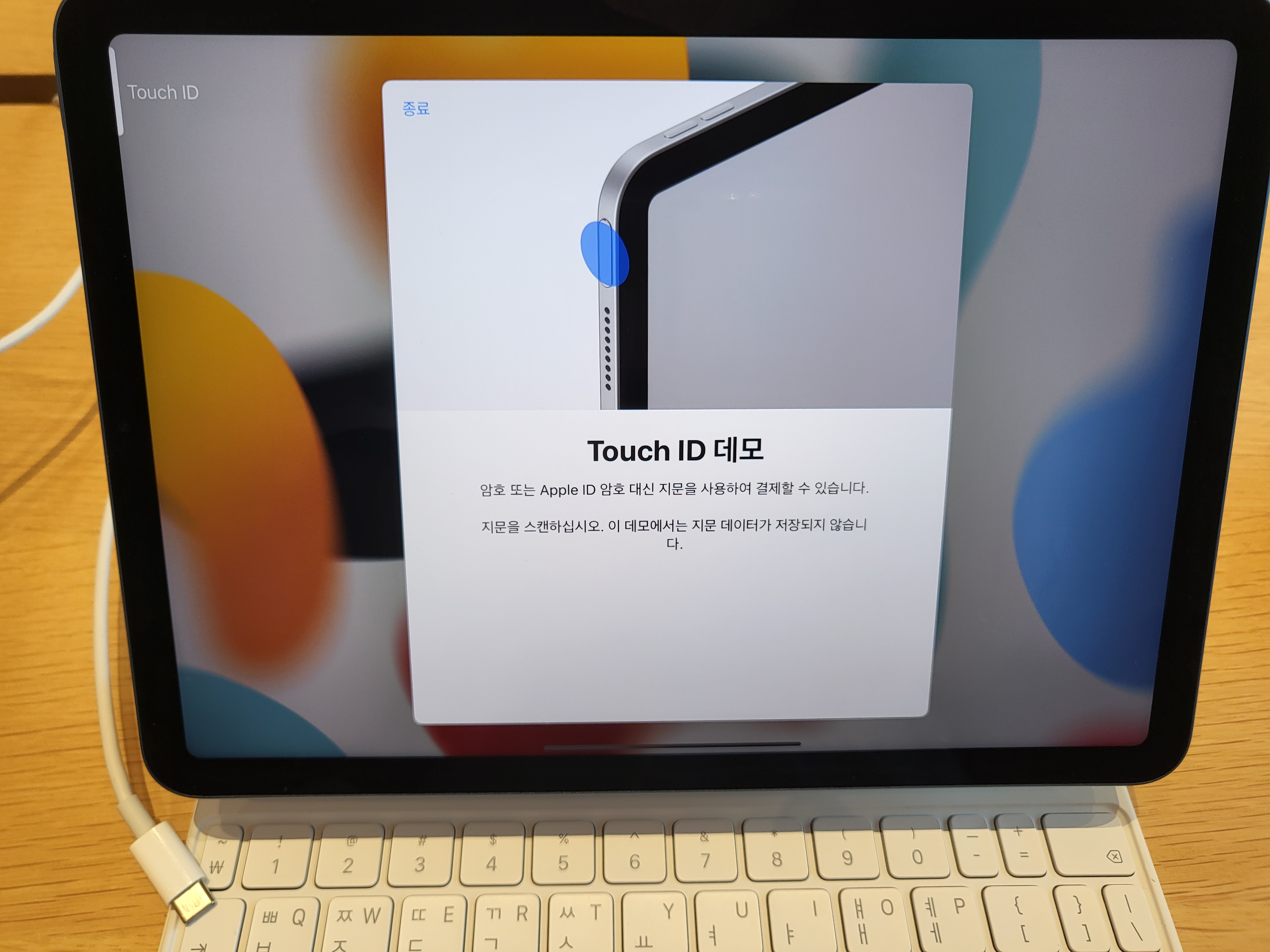 Touch ID Demo