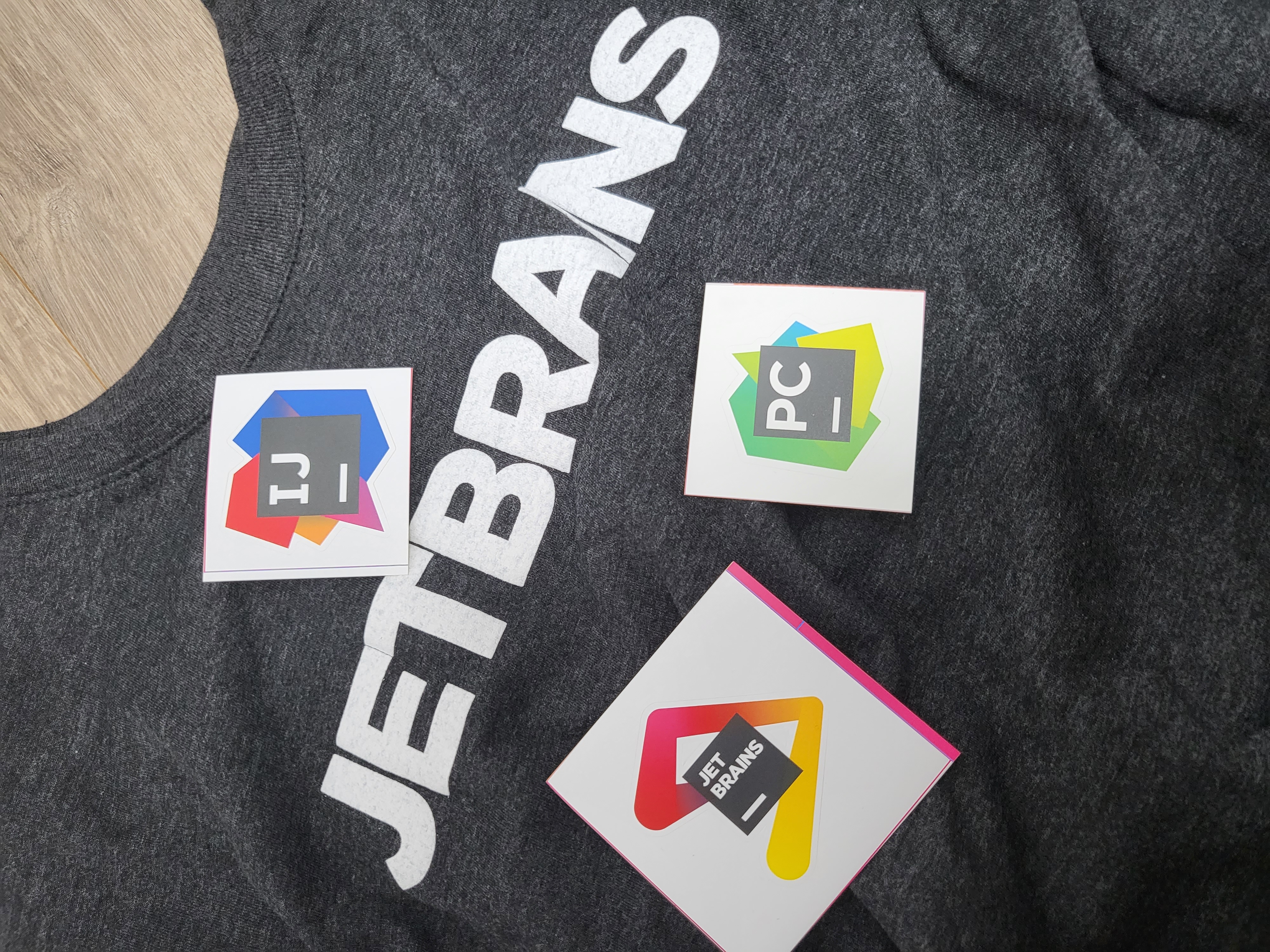 JetBrains t-shirts