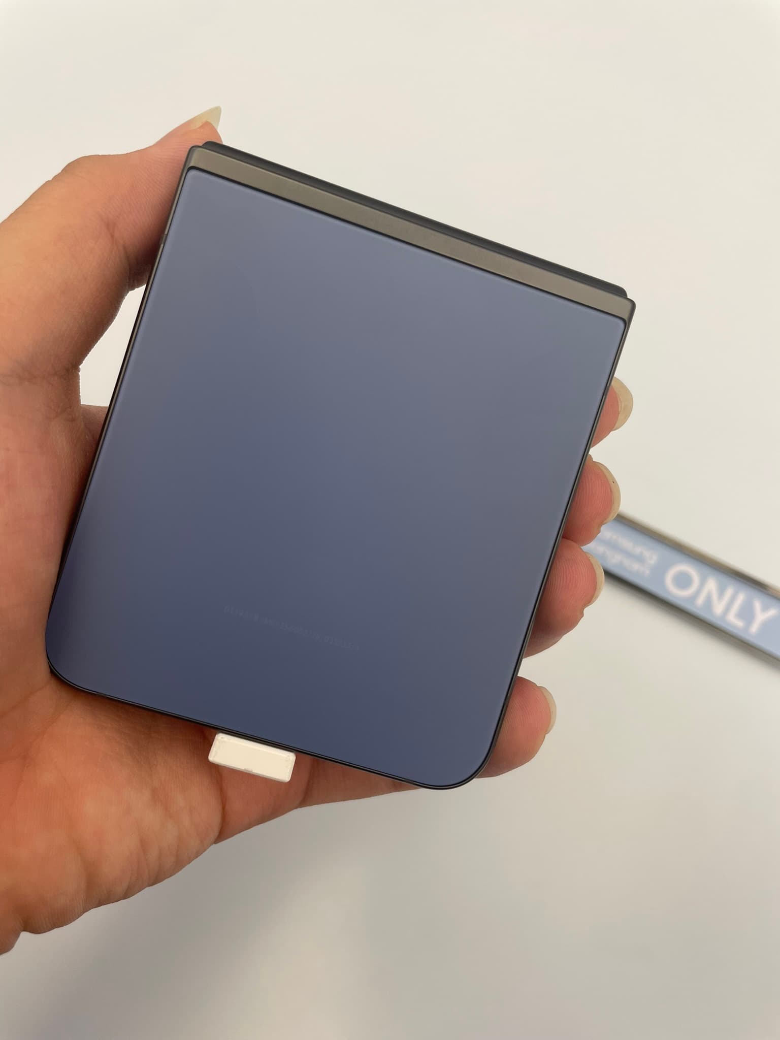 Galaxy Z Flip5 Samsungdotcom Blue Color
