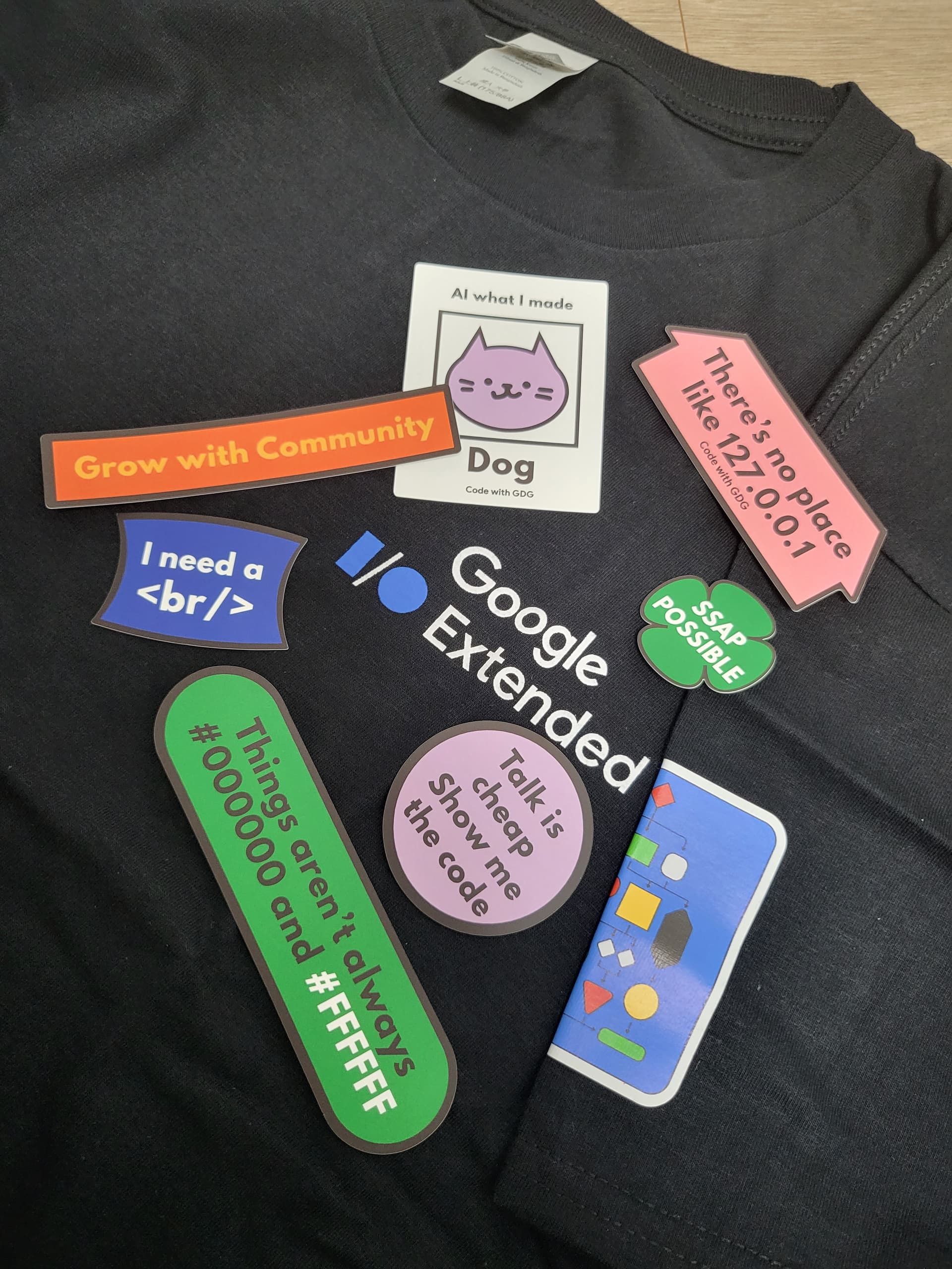 Google Extended t-shirts