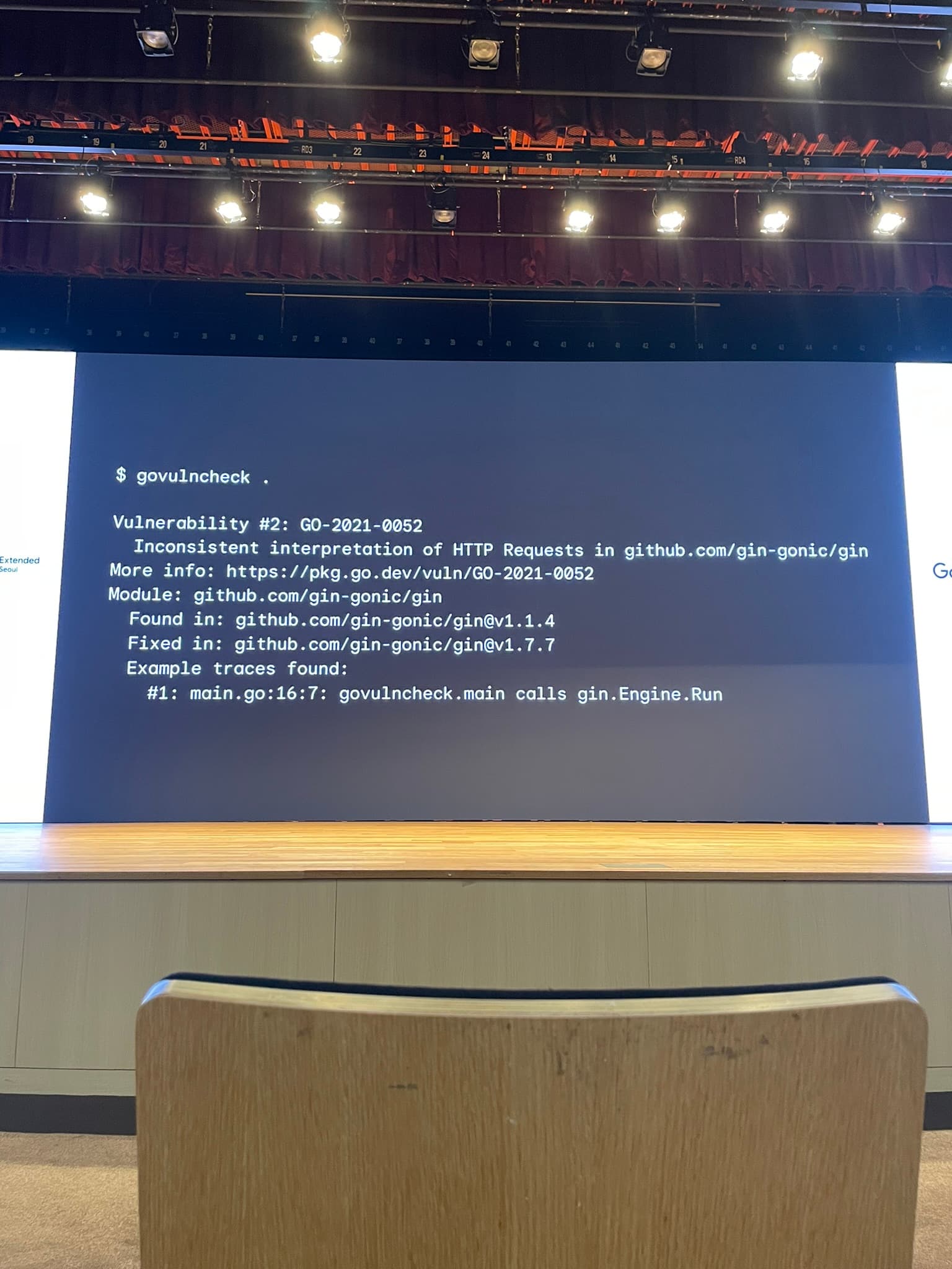 govulncheck CLI