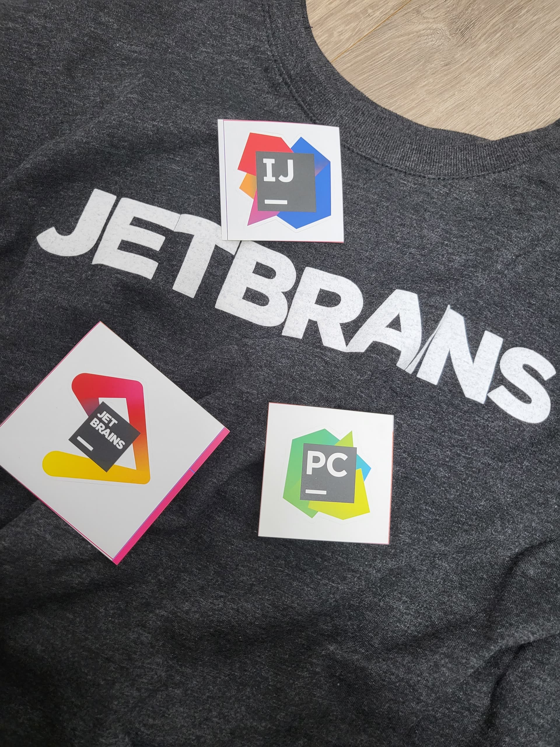 JetBrains t-shirts