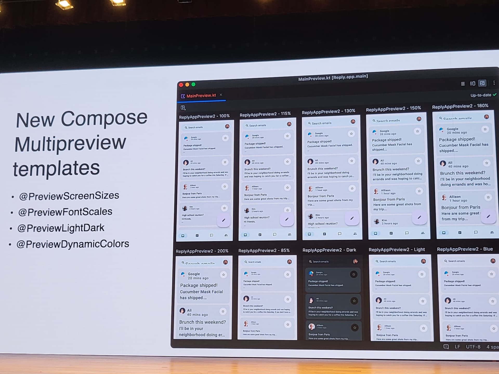 New Compose Multipreview templates