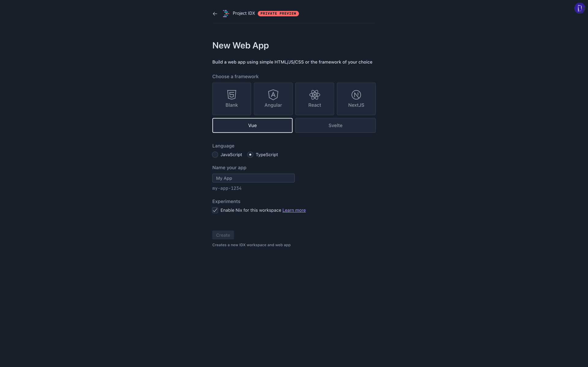 Select More Web Project Framework