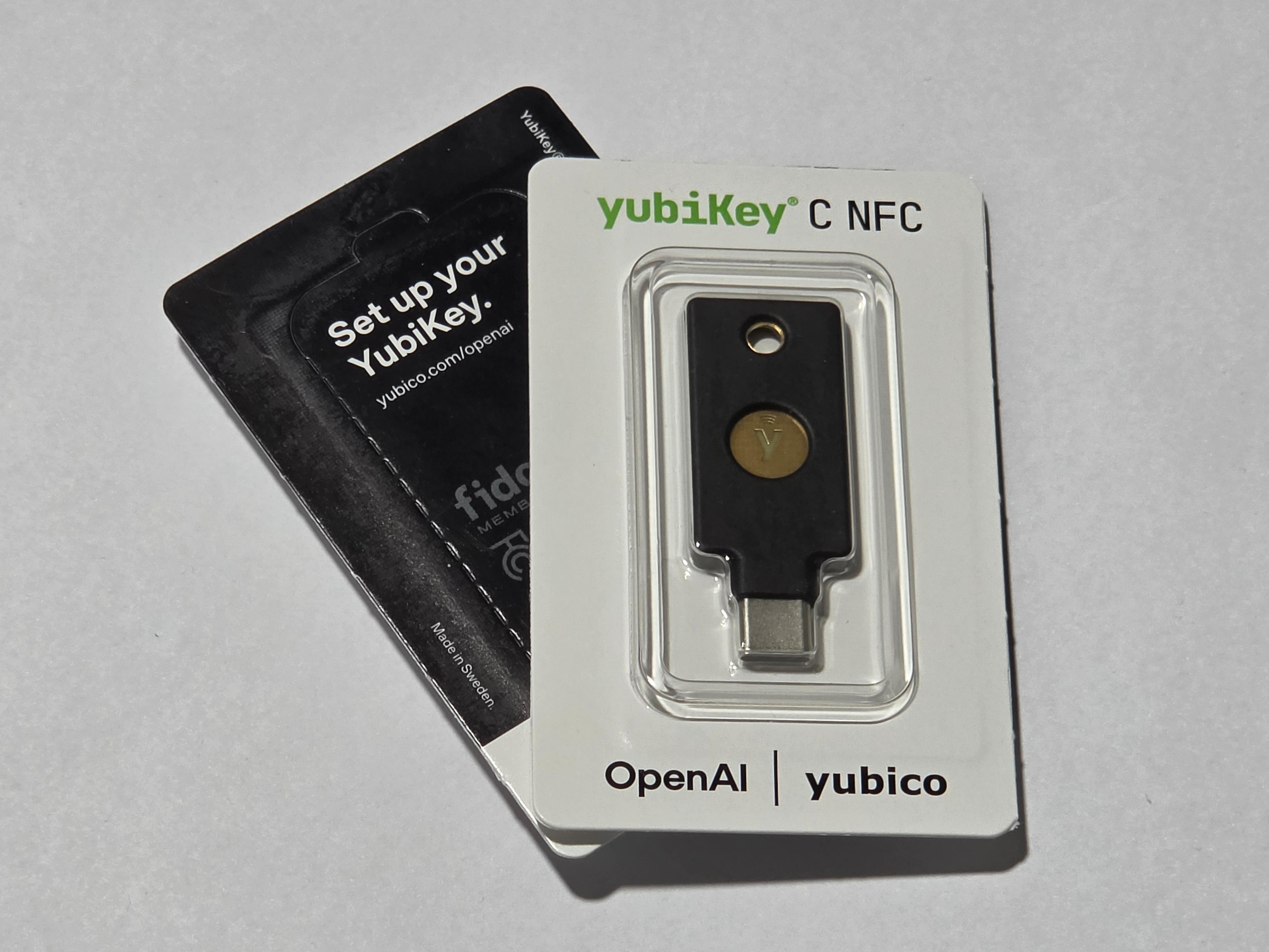 OpenAI Yubico Bundle Packaging